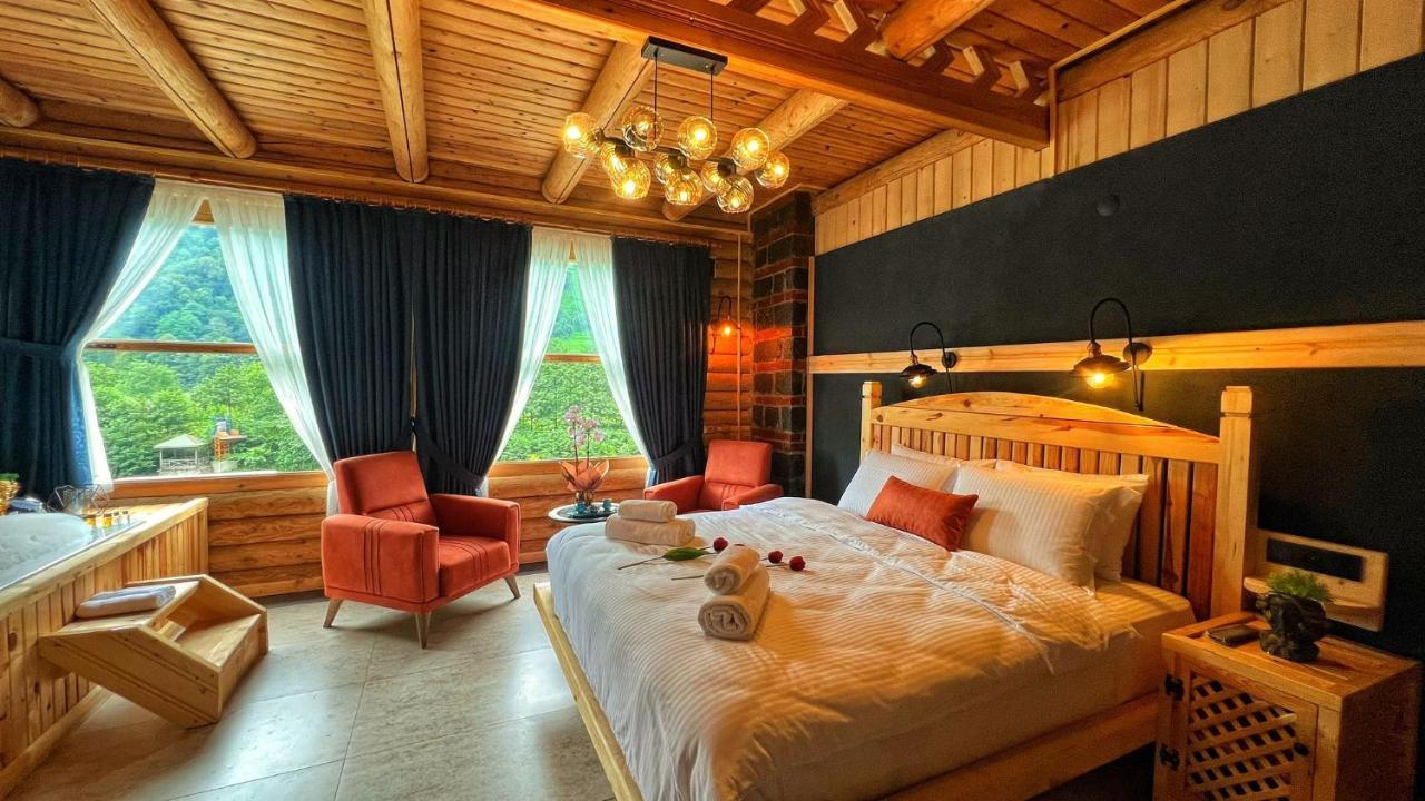 Heaven Vip Wooden Palace Bed & Breakfast Ardeşen Eksteriør bilde